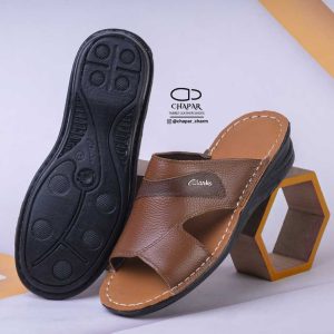 کفش صندل طبی چرم طبیعی مدل رزا